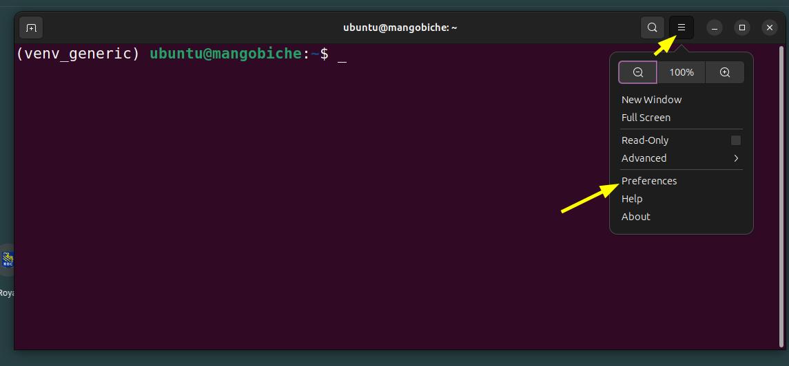 Ubuntu Terminal Icon